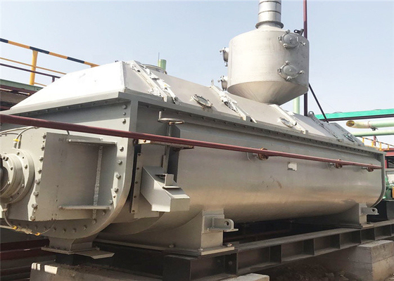 Secador horizontal do vácuo da pá de KJG 5000 Kg/H com bom serviço