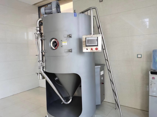 Tela táctil mais seco centrífugo pequeno do PLC da máquina 5kg/H Lpg-5 do pulverizador do atomizador