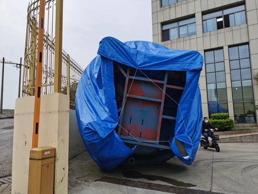 Carbonato de potássio contínuo do tamanho do secador PLG da placa do disco