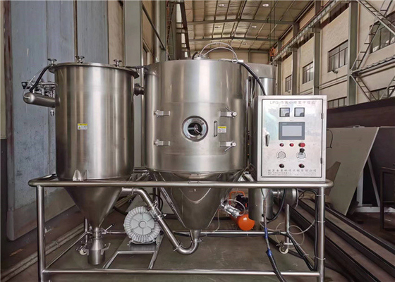 Máquina de secagem do pulverizador do atomizador do tela táctil do PLC com filtro de saco ISO9001