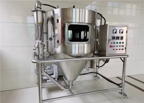 máquina de secagem líquida SS304 do pulverizador 2000kg/H com sistema de controlo do PLC
