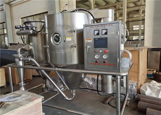 Secador de pulverização industrial Processamento de alimentos com filtro de saco para probióticos e nutracêuticos