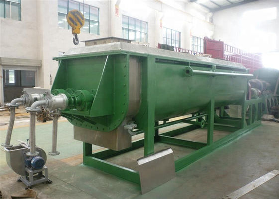 Secador mais seco horizontal de baixa temperatura da pasta da máquina 55kw na indústria química
