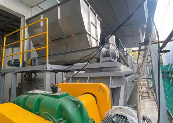 máquina mais seca da pá da cavidade da lâmina do vácuo 10kg/H para a lama das águas residuais