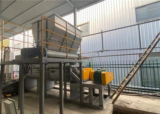 Pasta elétrica da lama da máquina de secagem da areia da eficiência alta Ss304 grande giratória
