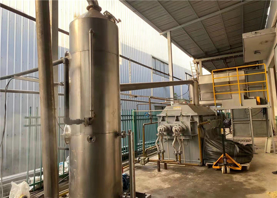 Aquecimento de água quente oco da máquina do secador da pá da lama de matéria têxtil