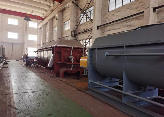 Secador giratório oco da pá do ar do secador 6000kg da pá do equipamento químico