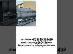 Secador de remos oco de 60 kg/h